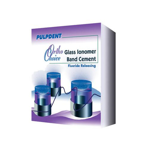Pulpdent OCGI Ortho-Choice Glass Ionomer Band Cement Fluoride Releasing Kit Pulpdent OCGI Ortho-Choice Glass Ionomer Band Cement Fluoride Releasing Kit